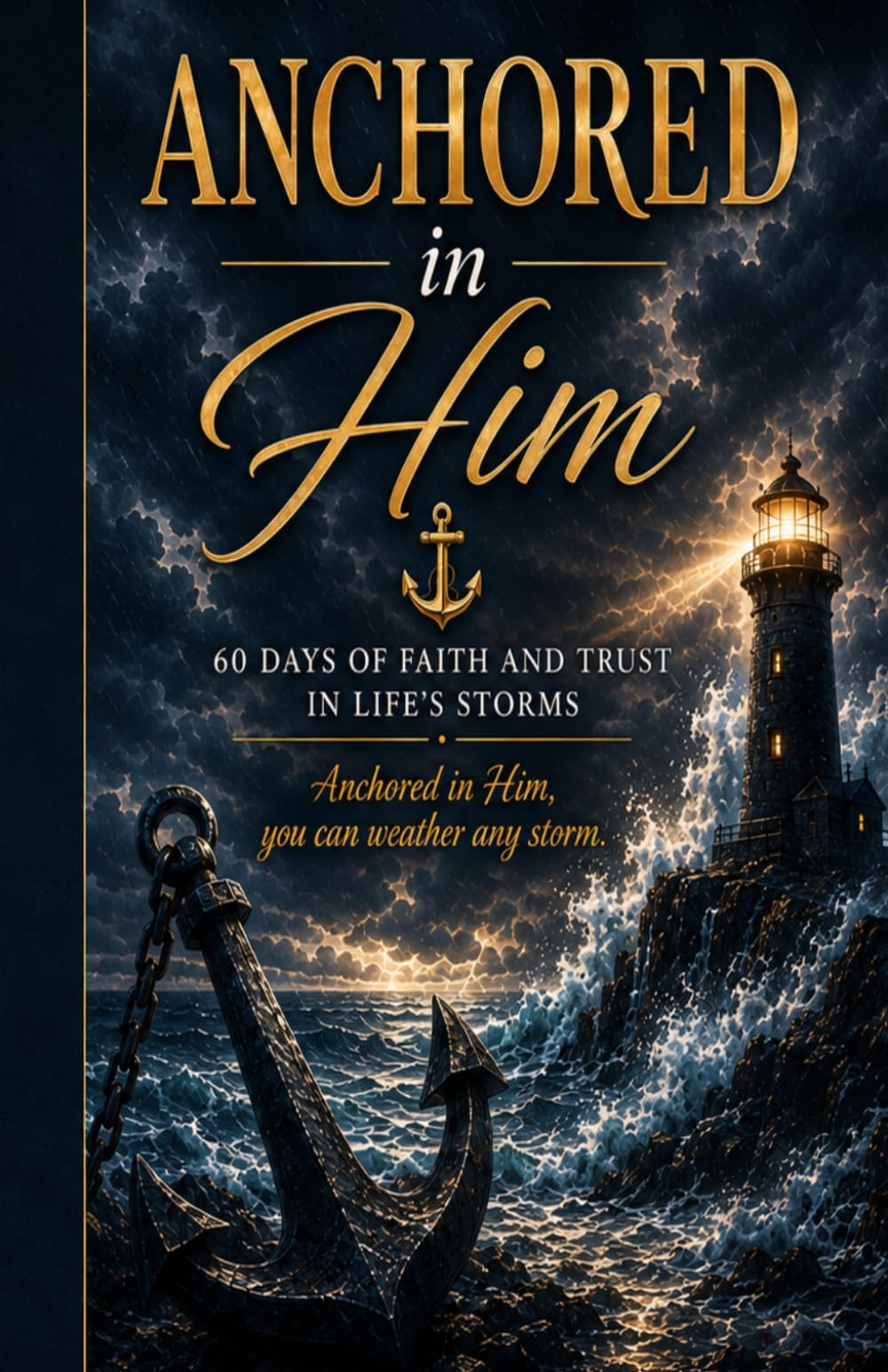 Anchored in Him: 60 Days of Faith and Trust in Life's Storms