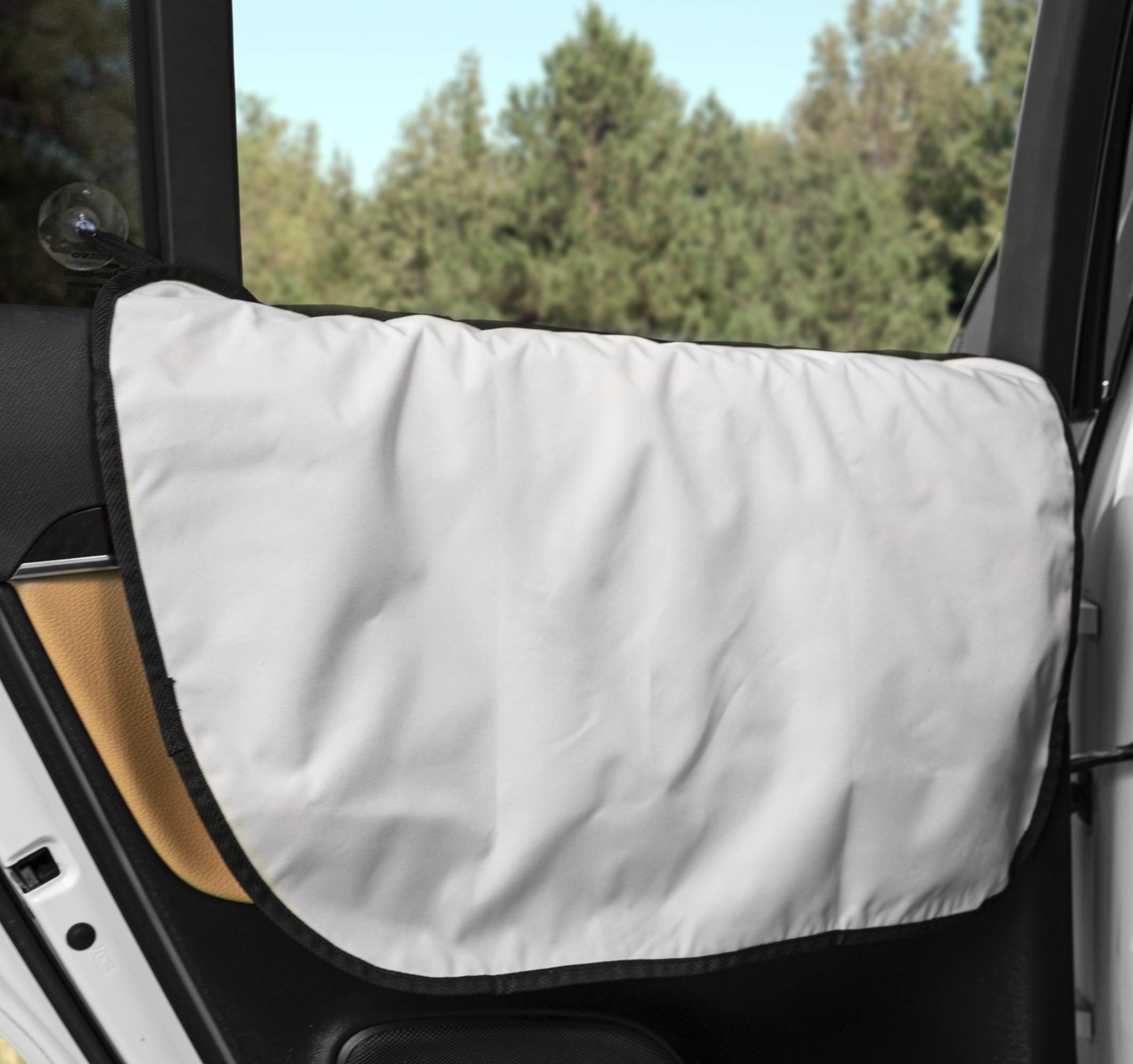 Plush Paws Products Premium Car Door Protector | Washable & Waterproof Interior Door Cover for Car, Truck, & SUV | One Size Fits Most Nonslip, Tear