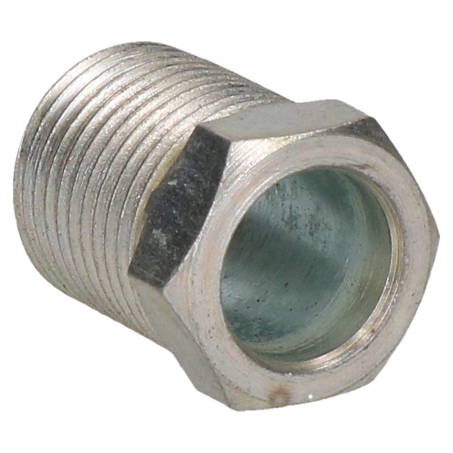 Confezione da 50 raccordi per freni in ferro zincato 10 mm x 1 mm, 25 Confezione da 50 raccordi per freni in ferro zincato 10 mm x 1 mm, 25