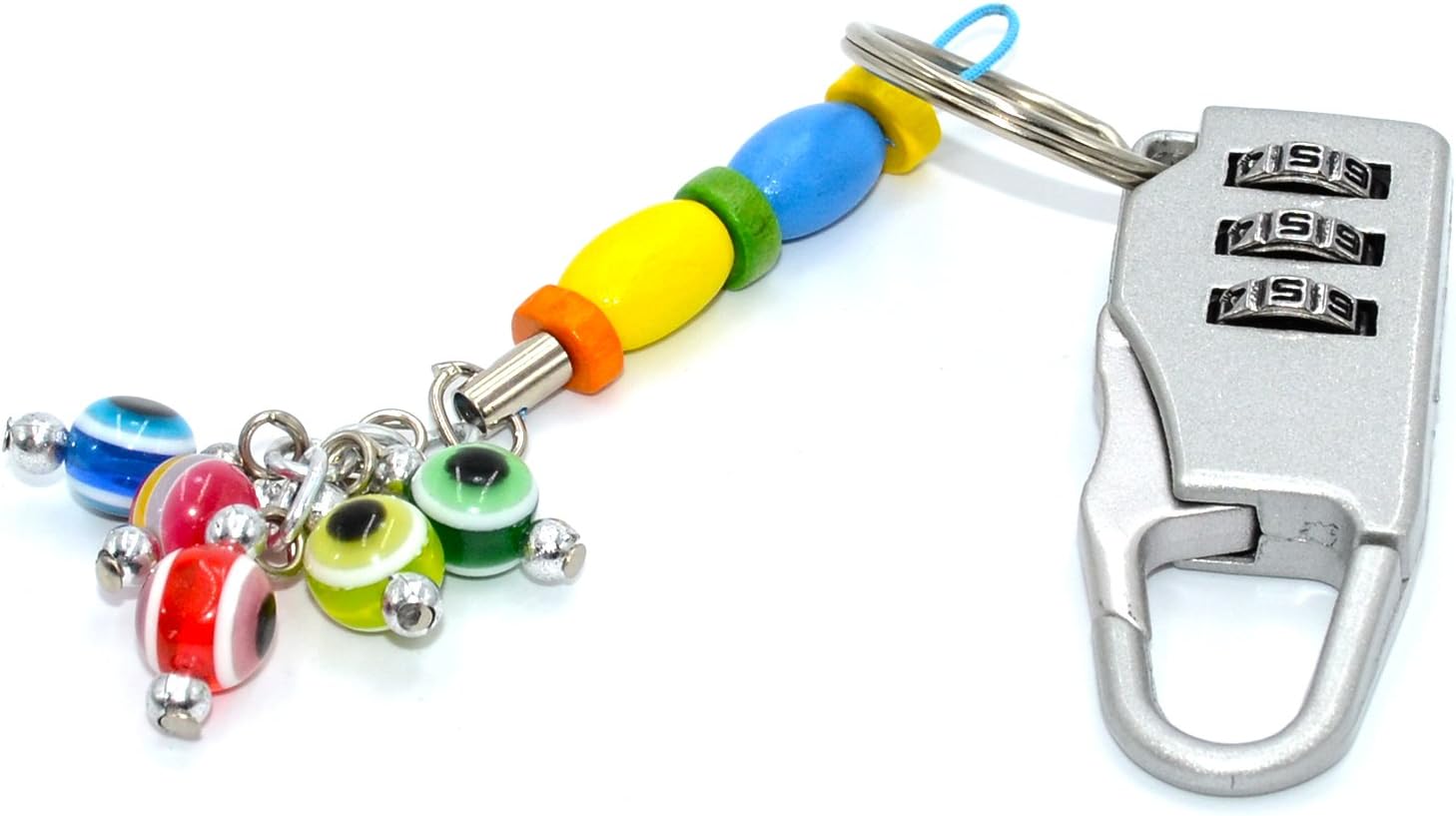 Functional Mini Padlock and Keychain