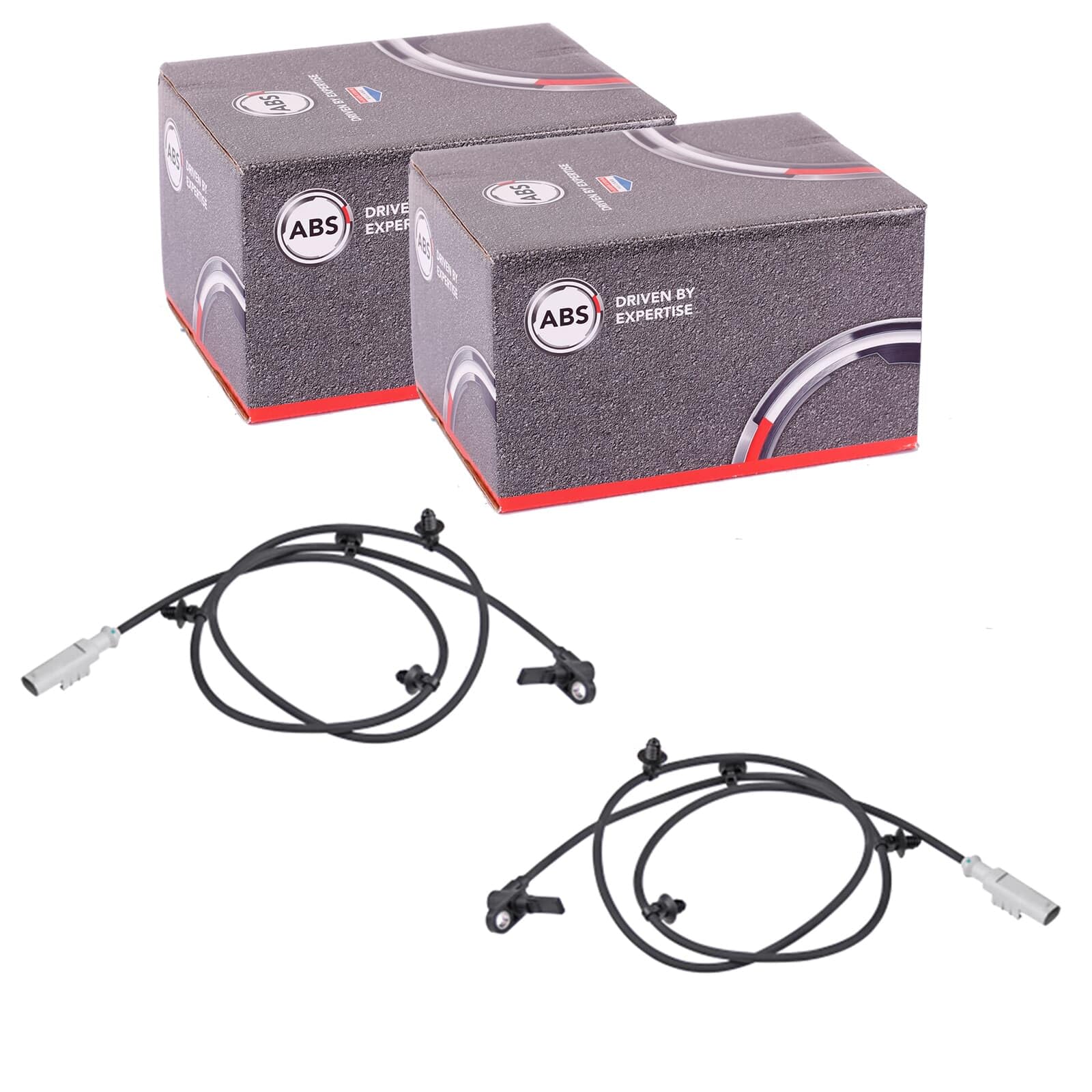2x ABS-Sensoren Raddrehzahl hinten li+re | 30164 + 30163 Kompatibel mit Viano (W639),Vito / Mixto Kasten (W639),Vito Bus (W639)