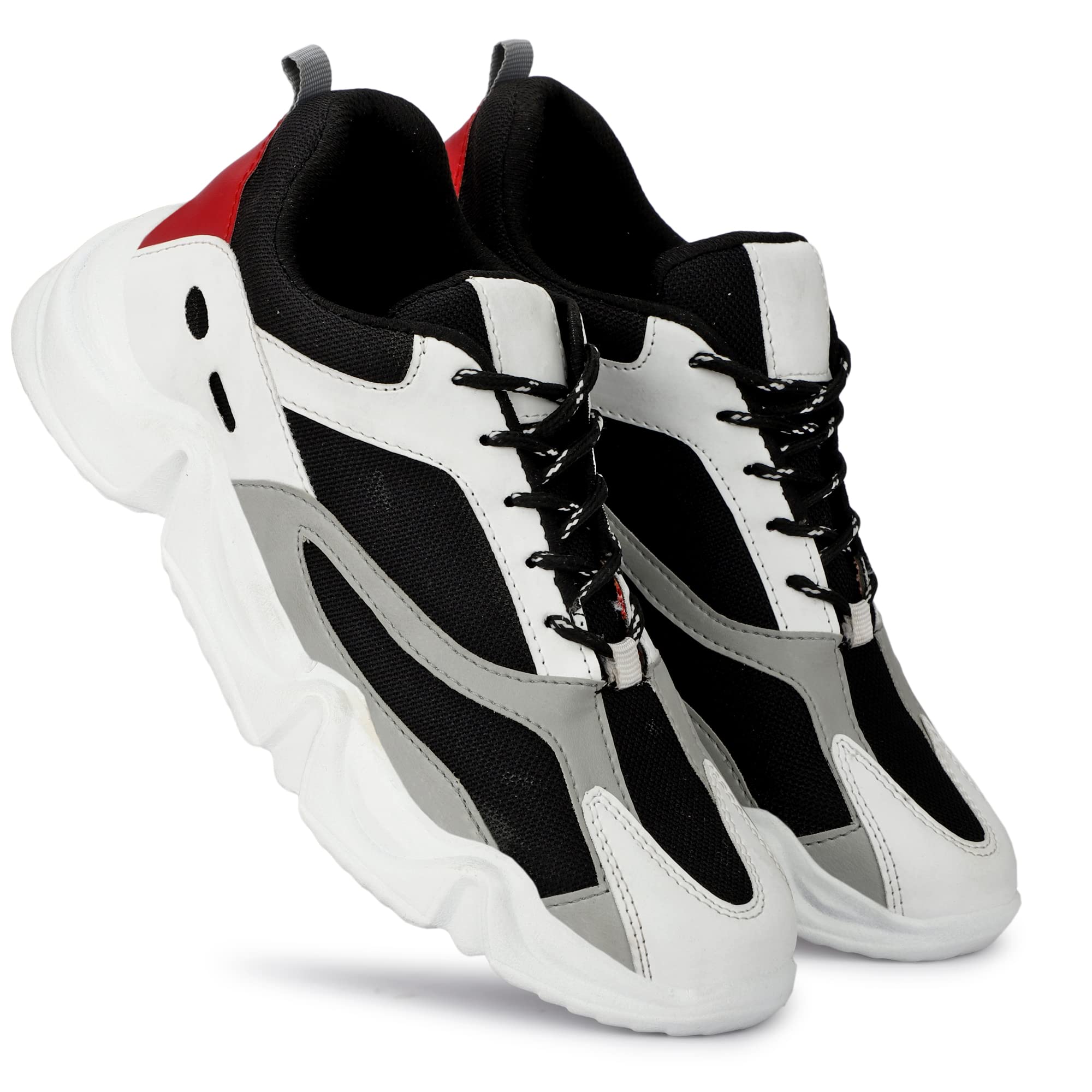 FASTNSLOW Mens Grey Mesh Running Shoes Gym Shoes Training Shoes Walking Shoes Sports Badminton Shoe Any Play Game Sports Shoe for Mens 6 UK/IND (B0BT5316W6) Amazon Price History, Amazon Price Tracker