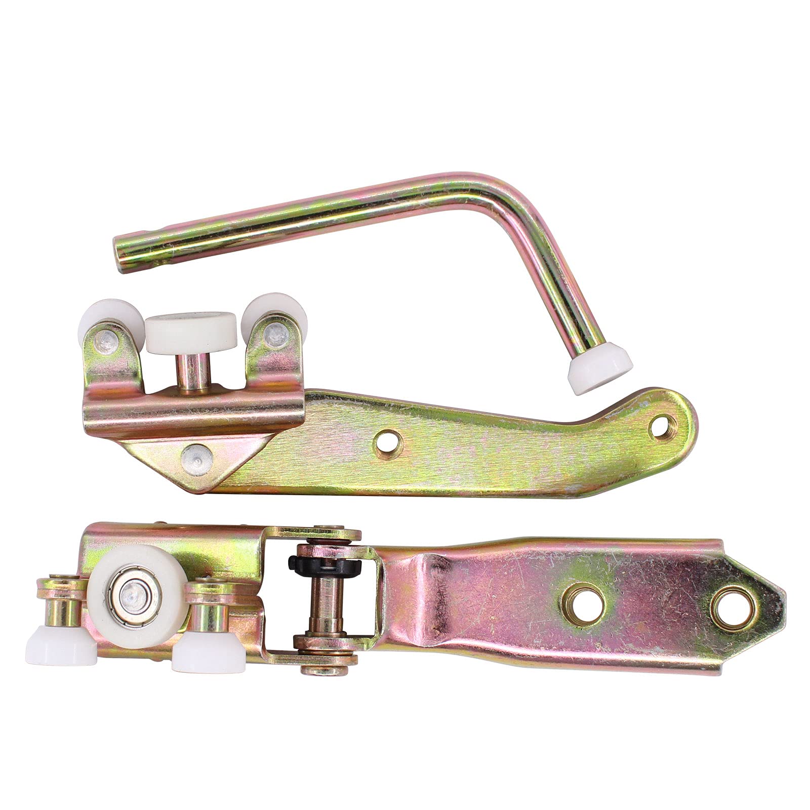Puerta corredera izquierda del lado del pasajero con guía de rodillo medio y superior para T4 Transporter 1990-2003 701843335A