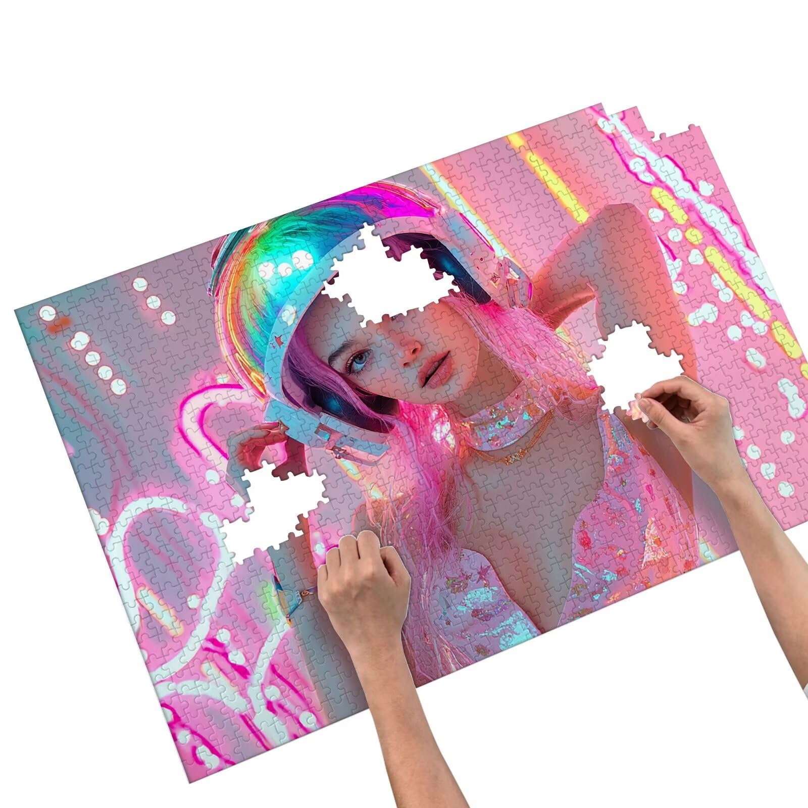 Puzzle 2000 sztuk dla dorosłych, seksowne drewniane puzzle dla dorosłych, trudne drewniane łamigłówki, rodzinne gry edukacyjne, łamigłówki z pudełkiem na prezent do dekoracji domu, prezent dla kobiet