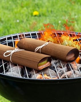 CEDAR ALPHA Value 20Pk Alaskan Western Red Cedar Wraps, 6x 4.3, Cedar Wraps for Grilling Salmon, Shrimp, Veggies... Organic Solid Cedar, Better Aroma, Salmon BBQ Essentials. Cedar Veneer Paper.