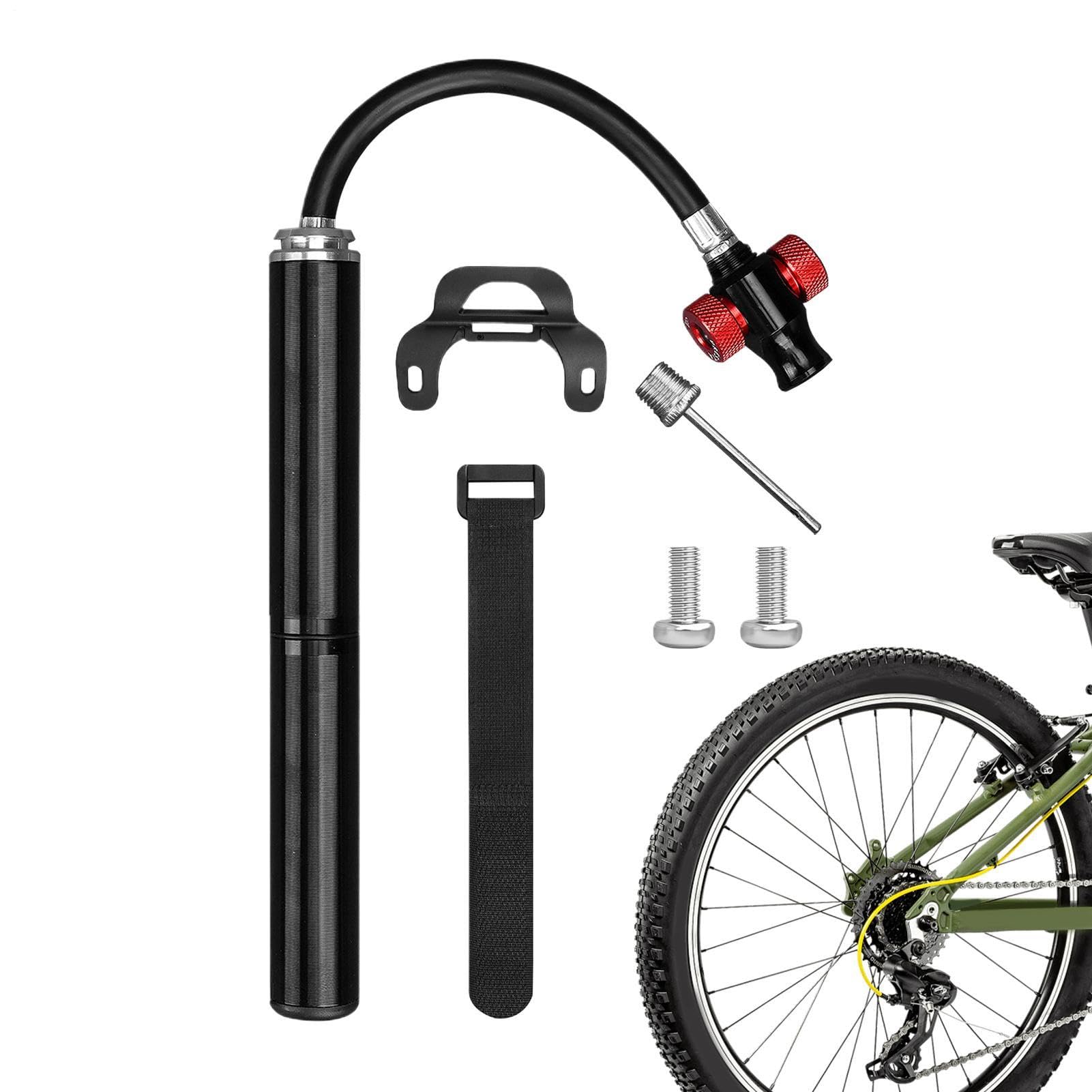 Pompa da bici portatile Gonfiatore Portatile In Lega Di Alluminio Per Bici