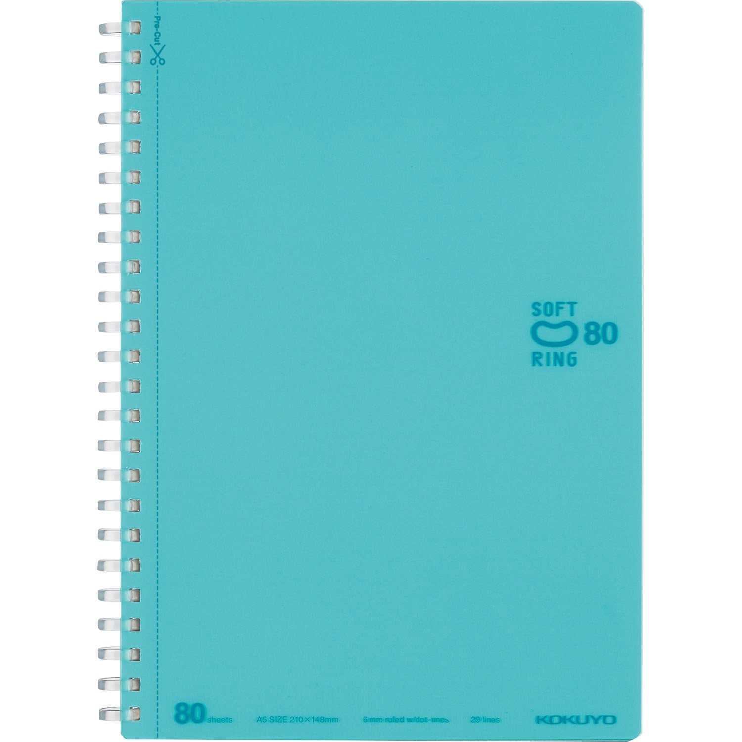 KOKUYO Marks Libreta Kokyo Soft Ring A5 Notebook Light Blue โ image 1
