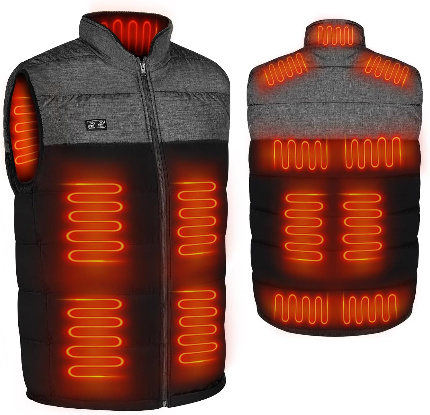 Coikes Heated Vest Heated Gilet for Men Women Electric Heated Jacket