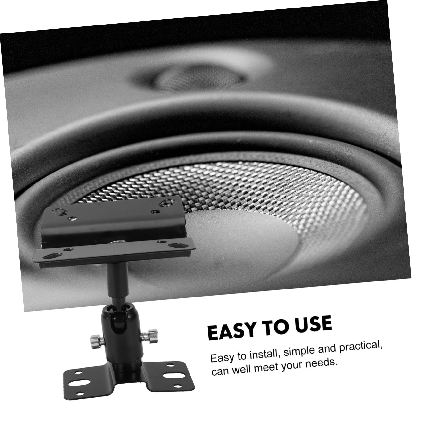 HOMSFOU 5juegos Soporte De Pared Para Altavoces Montura Para Altavoces Envolventes Soporte De Audio Para Optimizar El Espacio Casa