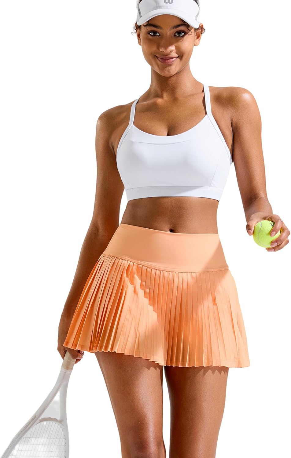 RUNNING GIRL Sports Bra for Women,Y Back Molded Cup Medium Impact Sports Bras with Sewn in Pads - Image 5