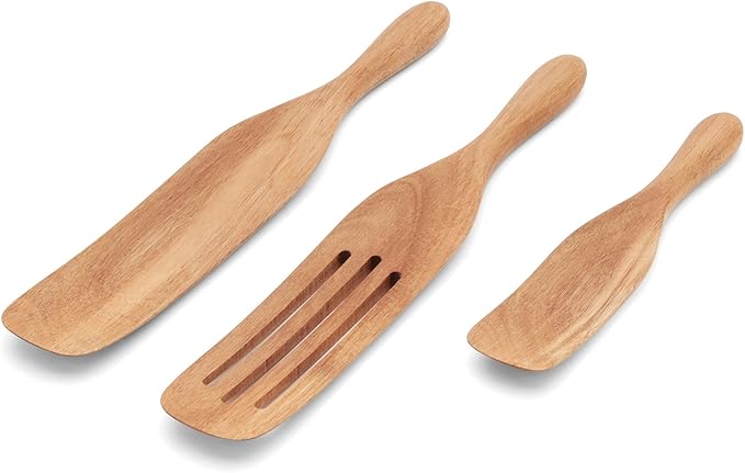 Amazon.com: Fox Run Fox Run Acacia Wood Spurtle Set, Set of 3 : Home ...
