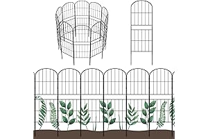 OUSHENG Decorative Garden Fencing for a Beautified Outdoor Haven