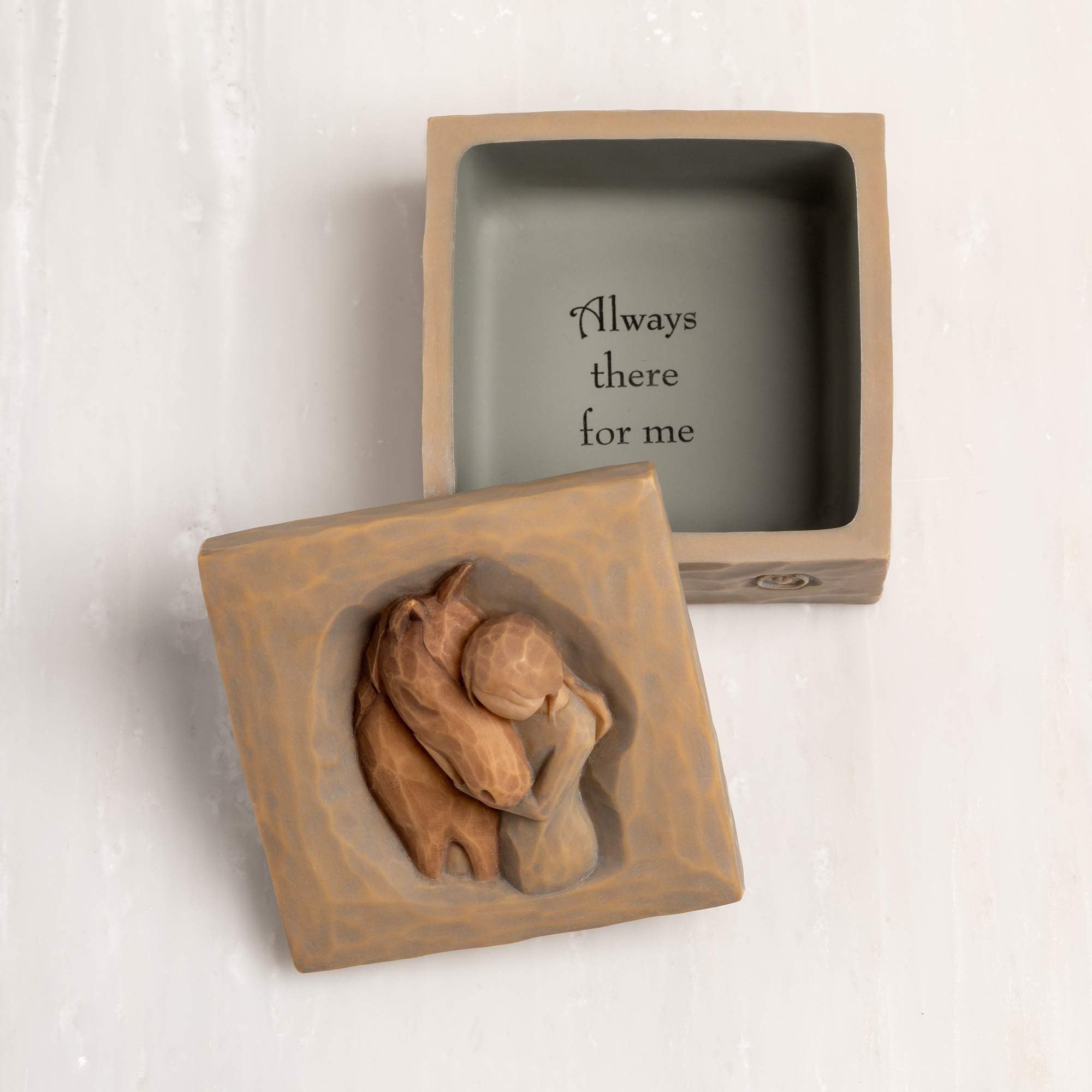 Willow Tree Keepsake Box - Hand-Painted Sculpture -4