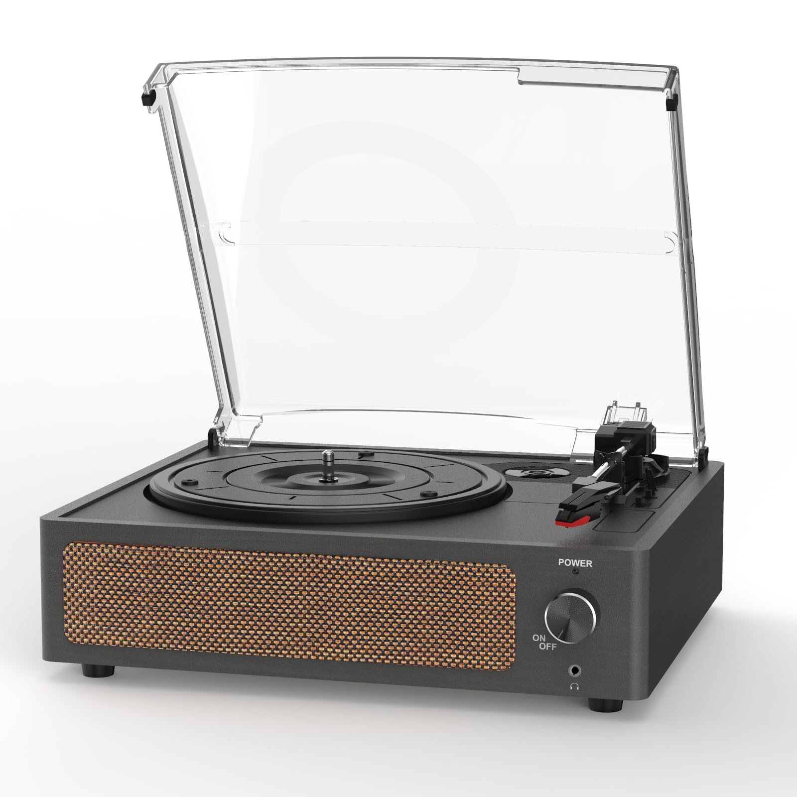 Record Player Vinyl Player with Speakers Vintage Turntable