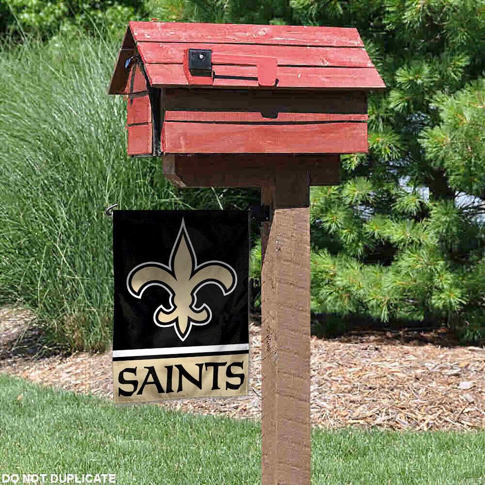 New Orleans Saints Double Sided Garden Flag