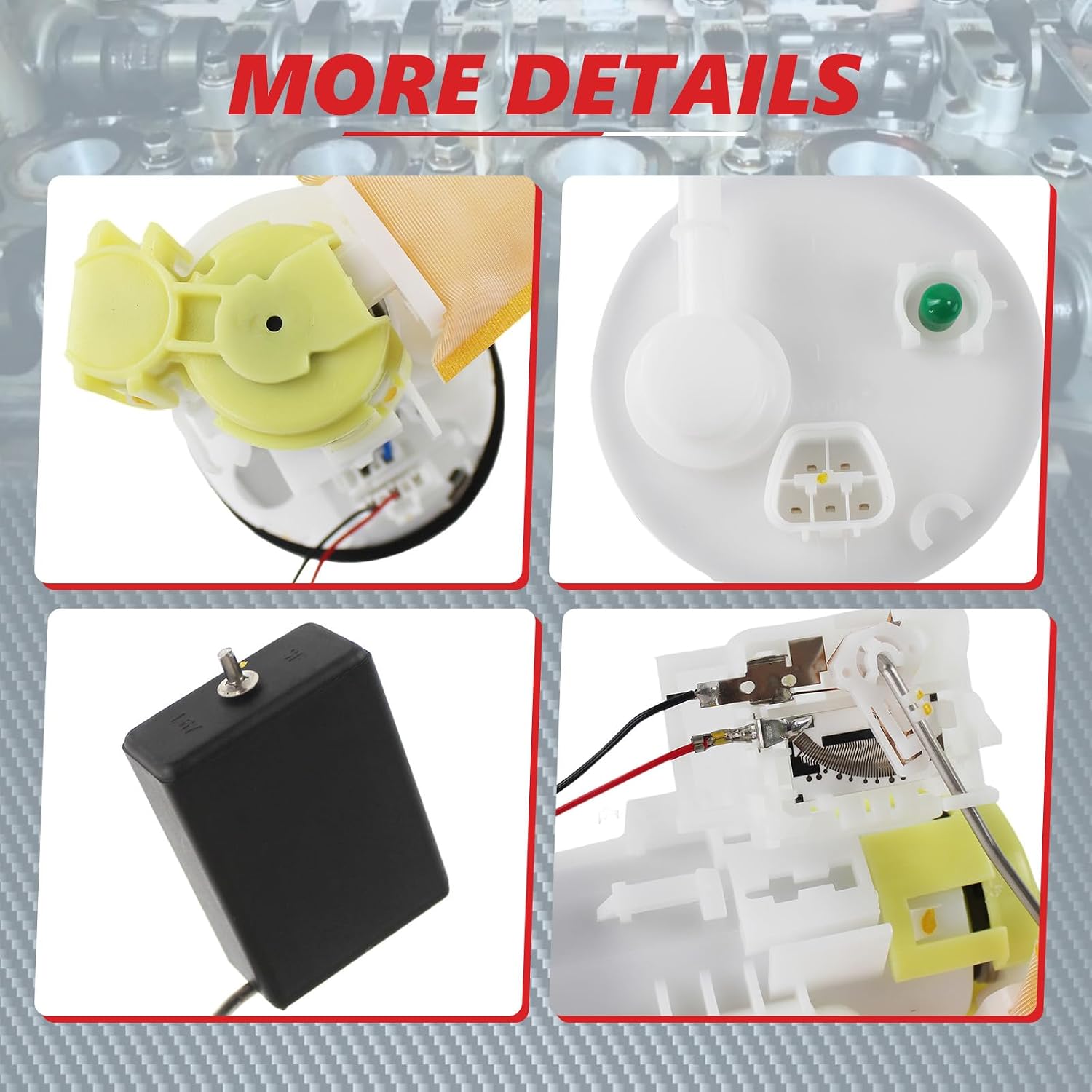 77020-02190 Fuel Pump Assembly OE 77024-12240, 77020-13100 Fits for Corolla LUXEL ZZE122R 1.8L Auto parts