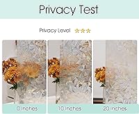 Vista 6 de STATINT - Adhesivos de vinilo estático para vitrales de colores arcoíris, bloqueo UV, 23.6 pulgadas x 13.1 pies