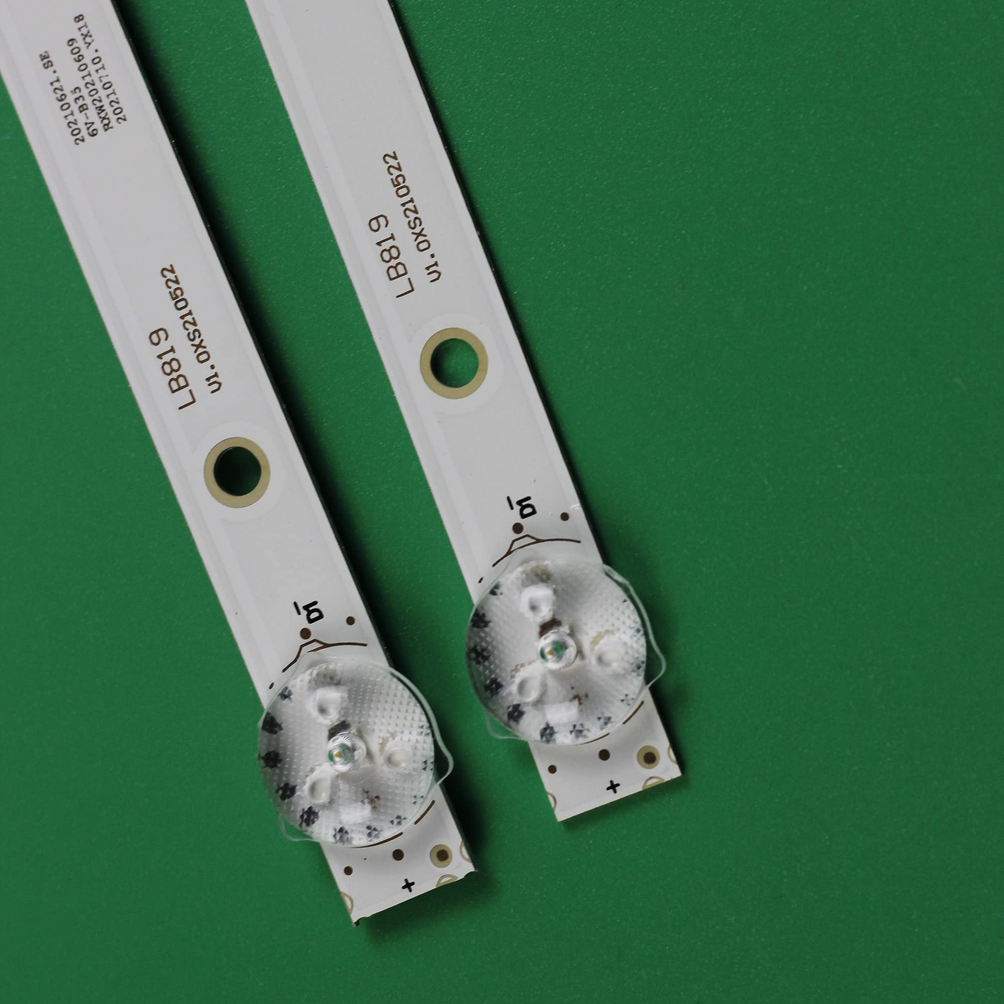 Tiras De Retroiluminación LED Para H32D7100E H32D71100E V320BJ6 Q01 CX315DLEDM V320BJ8 Q01 HL 00320A30 0601S 07 A1 HL 00320A30 0601S 03 A1 (color: 60 Piezas Para 30 TV