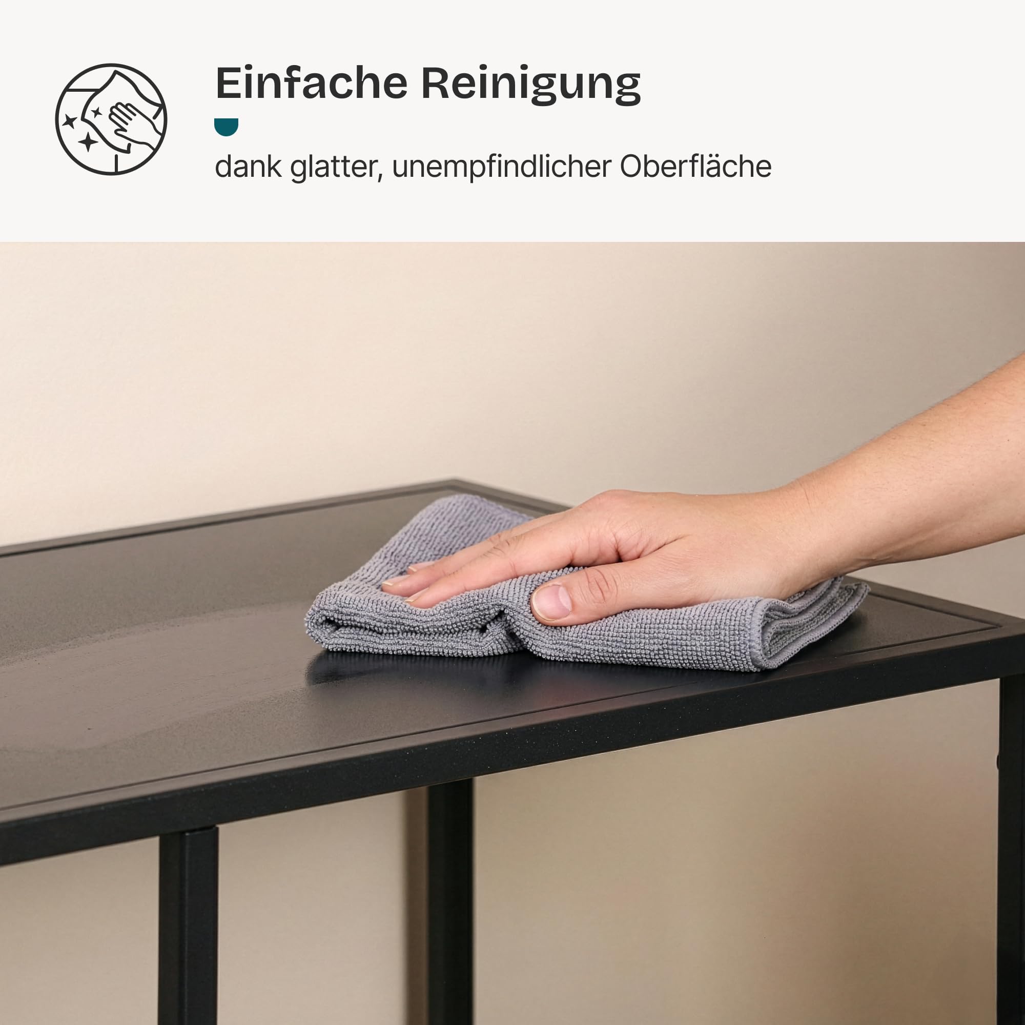 [en.casa] Standregal Isojoki Bücherregal Metallregal Wohnzimmer Schwarz Regal stehend 120 x 35 x 88 cm