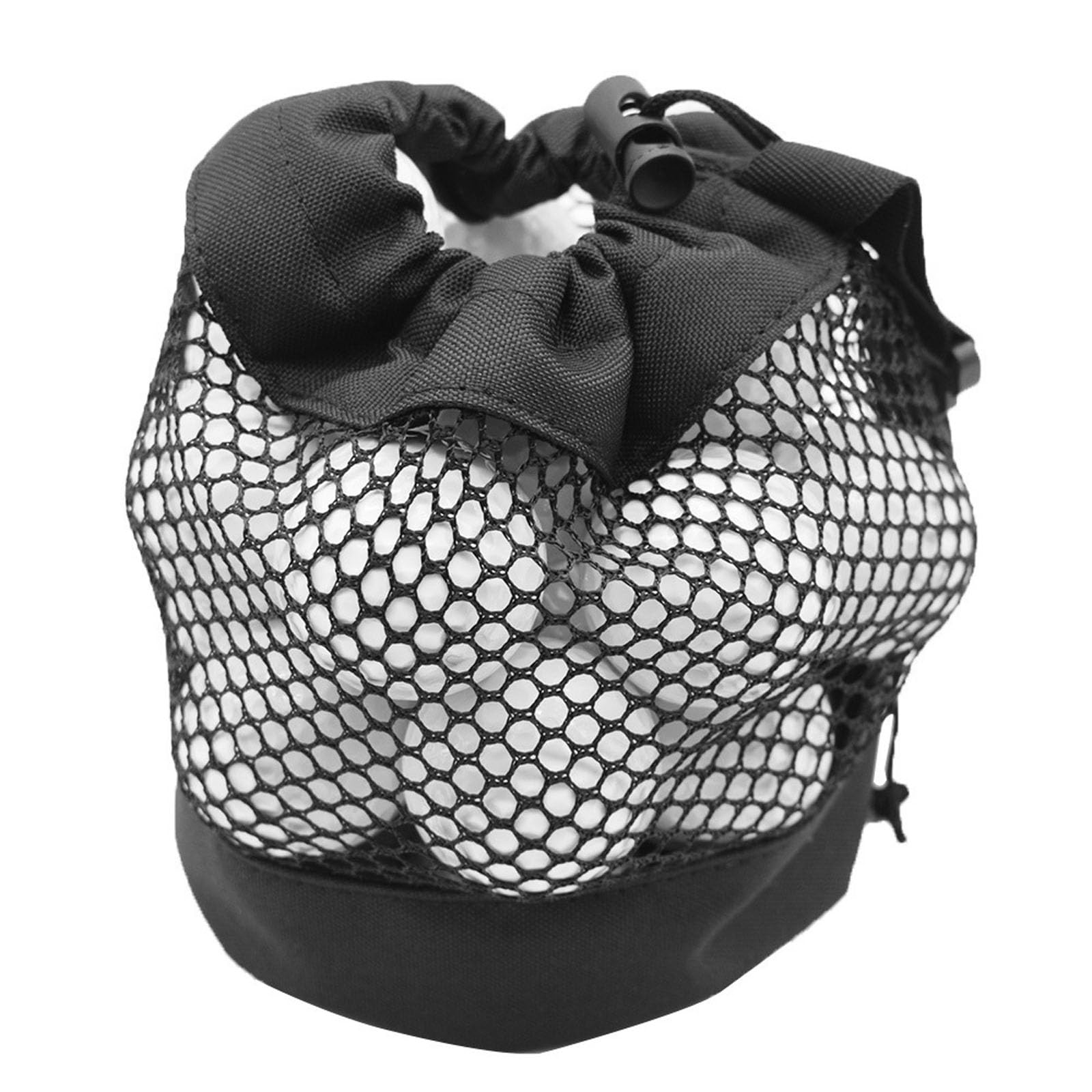 Sac de transport de balle de golf en maille nylon grande capacité portable