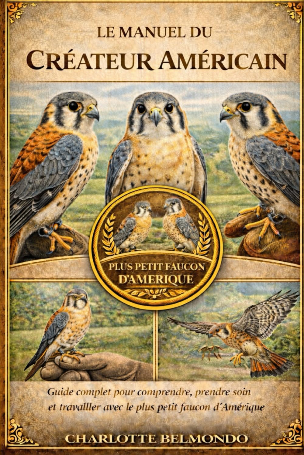 LE MANUEL DU CRÉAUREUR AMÉRICAIN: Guide complet pour comprendre, prendre soin et travailler avec le plus petit faucon d'Amérique