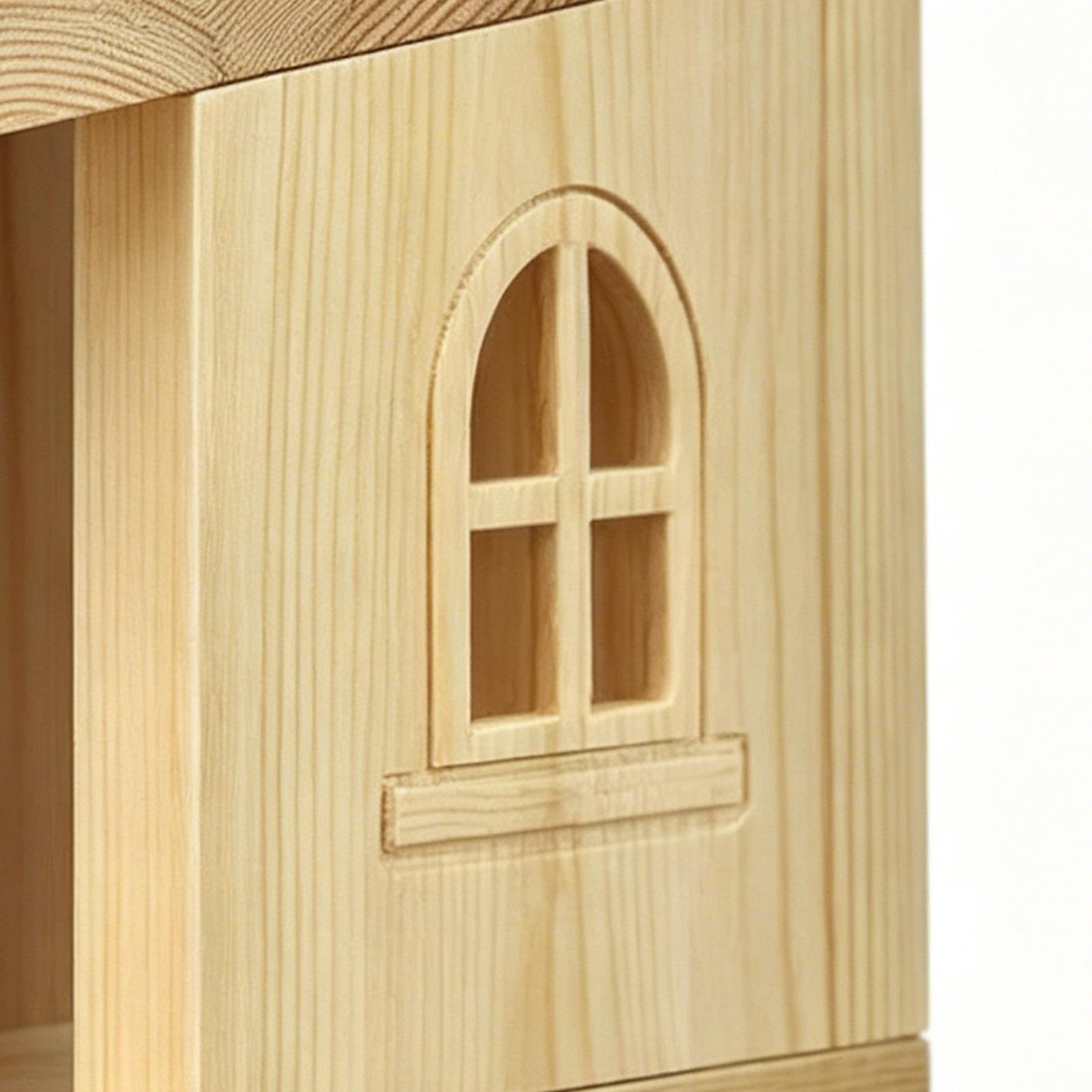 Eichhörnchenfutterhaus Holzunterschlupf | Eichhörnchenhäuser mit Picknicktisch Zur Montage an Bäumen, im Garten, auf dem Deck, der Terrasse, dem Balkon, im Hinterhof