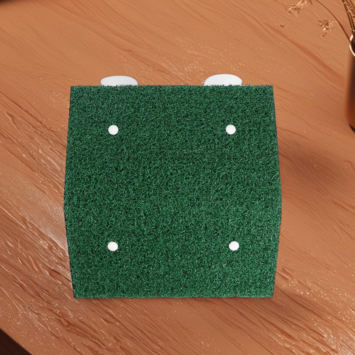 ULTECHNOVO Plataforma con Césped Artificial Realista para para Tortugas Acuáticas Rampa de PP, 2 Piezas para de Terrarios y Acuarios