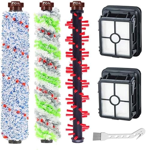 SELECTOP 1785A 2306A Reemplaza 1 paquete de rollo de cepillo para alfombras de mascotas y múltiples superficies y 2 unidades de filtro de vacío 1866 SELECTOP 1785A 2306A Reemplaza 1 paquete de rollo de cepillo para alfombras de mascotas y múltiples superficies y 2 unidades de filtro de vacío 1866