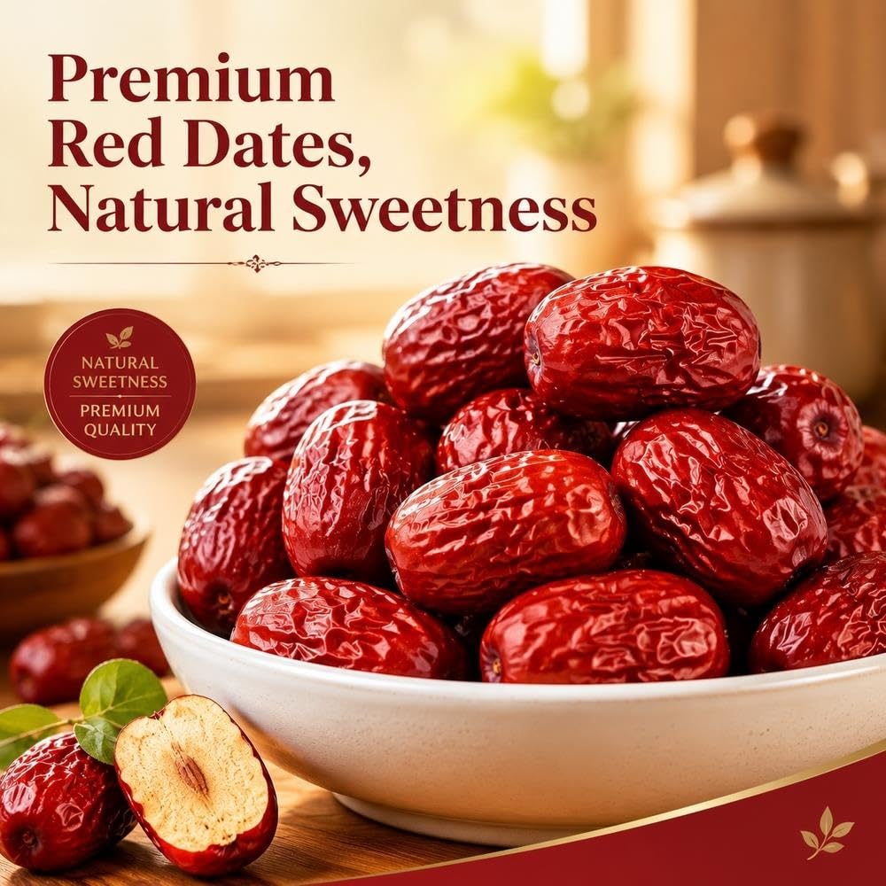 Datteri rossi secchi premium 500g