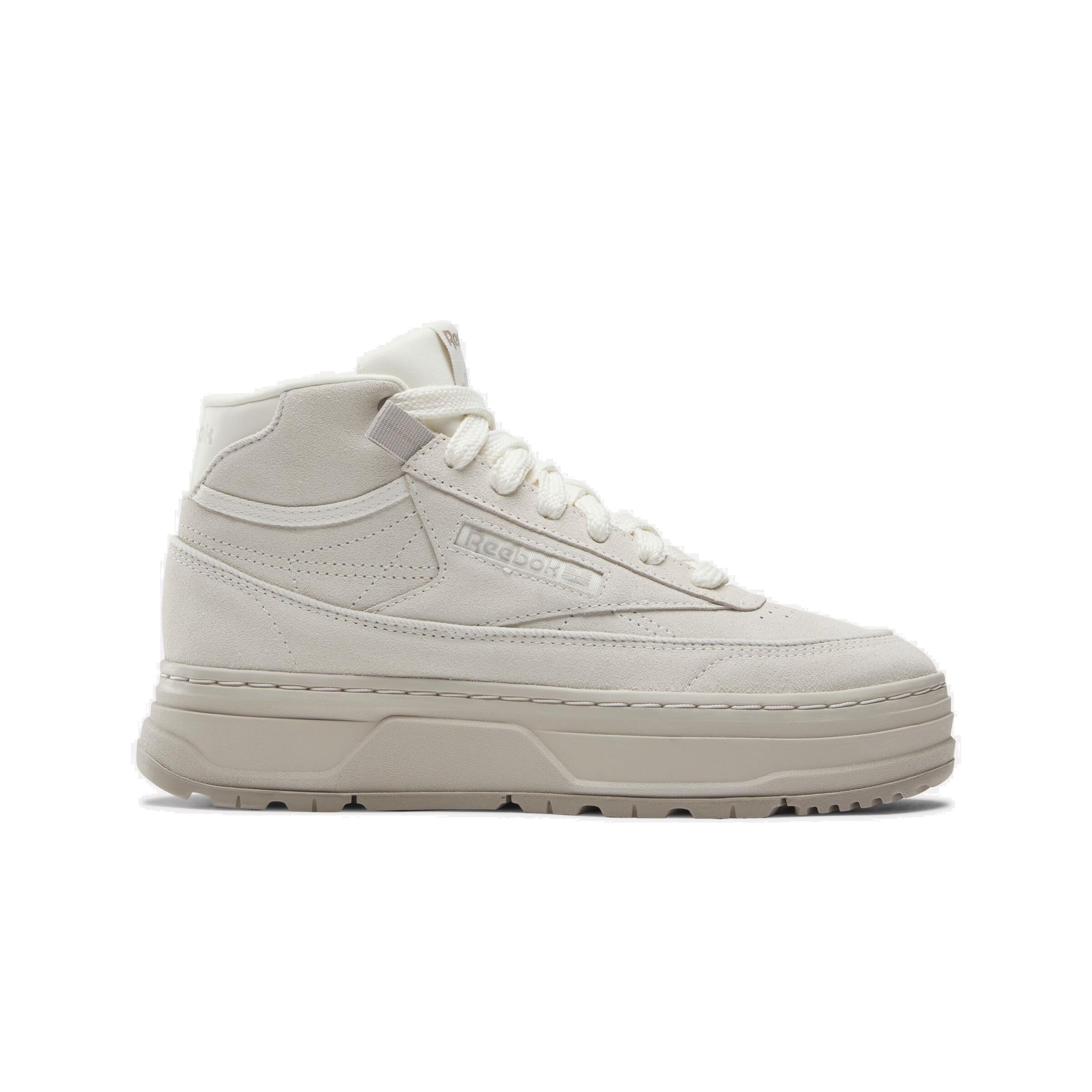 Reebok Women's Club C Double Geo Mid Sneakers