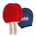 Stag Iconic Club Series Table Tennis Racket | Beginner Training Series Ping Pong Racquet| Pro Custom Designed Comfortable Grip Paddle Pack of 2 gallery image