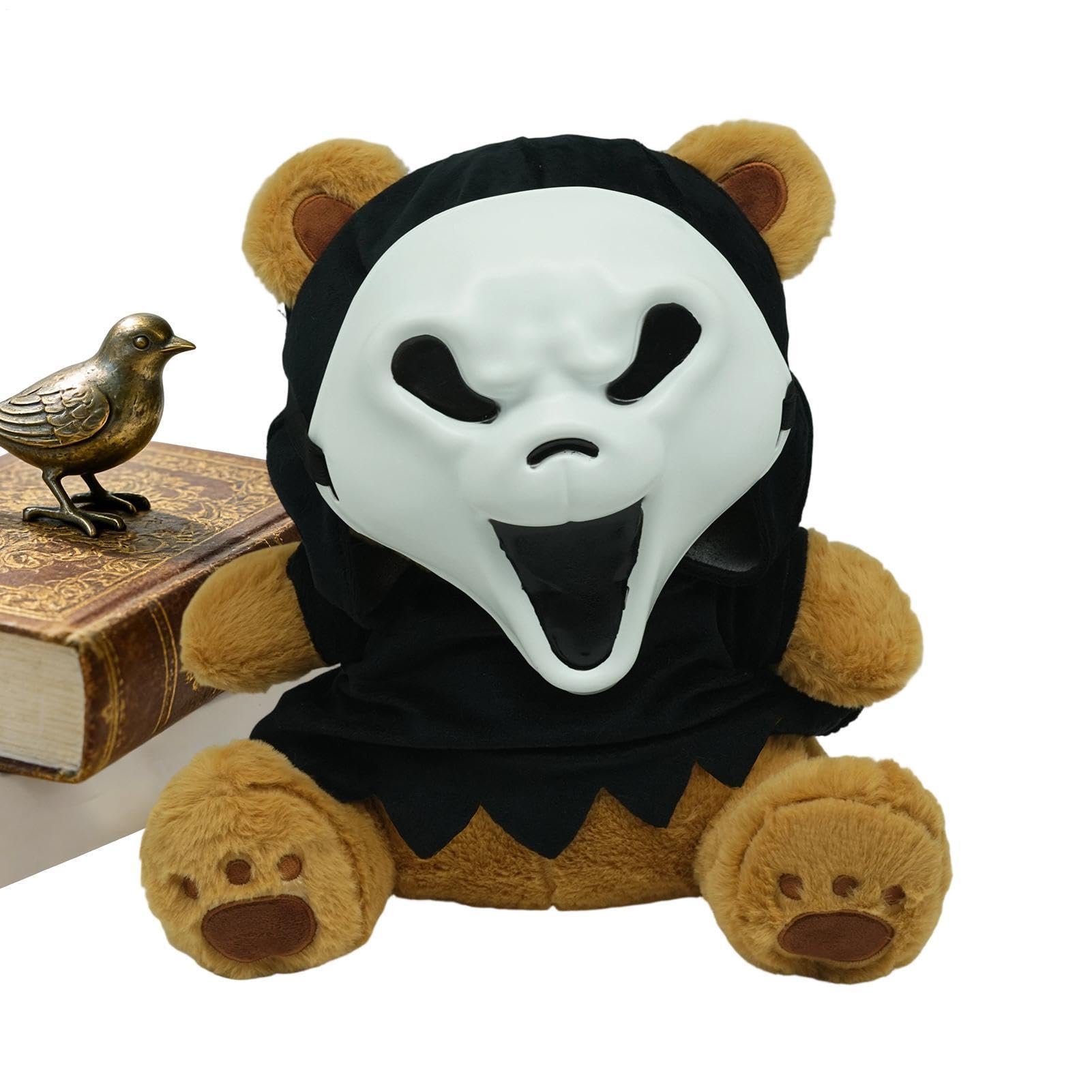 Generisch Orso di peluche di Halloween, morbido peluche come decorazione