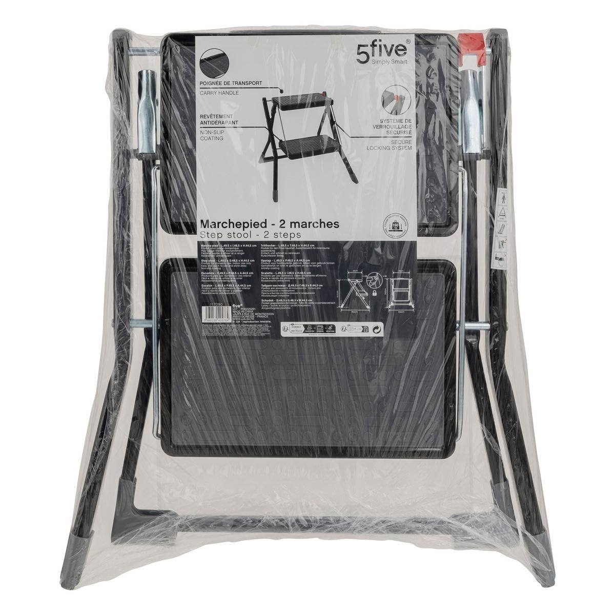 Marche Pied Pliant sur 2 Niveaux Max, 150 kg