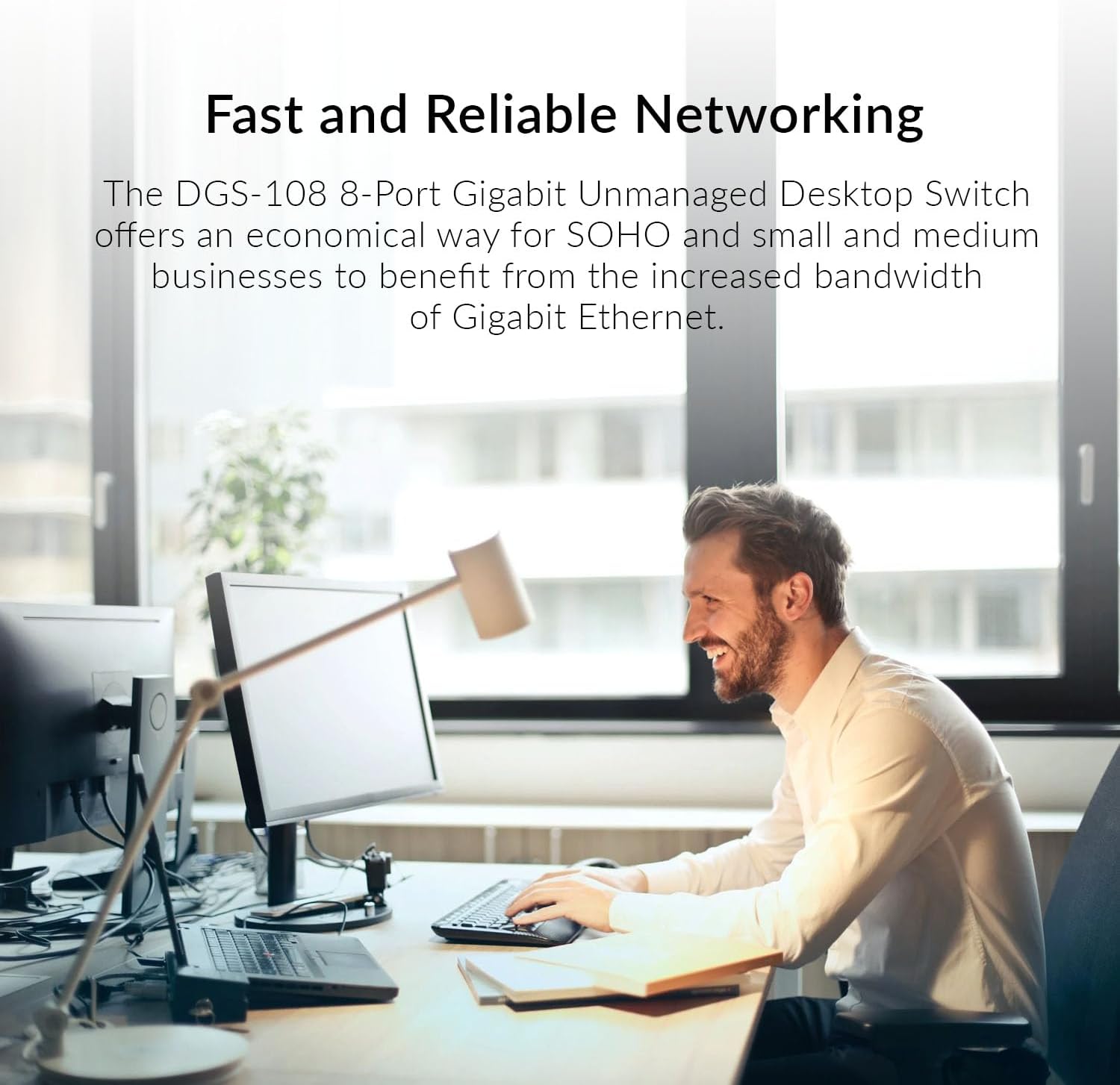 D-Link 8 Port Gigabit Switch