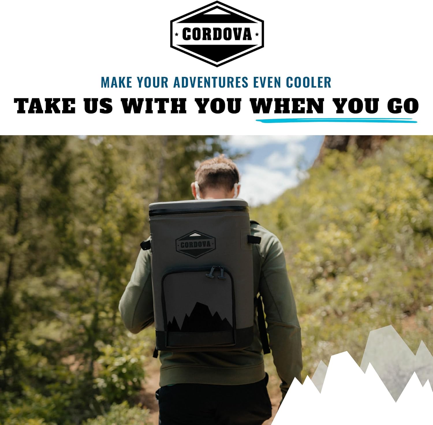 Cordova Outdoors Backcountry Class Backpack Soft Cooler, Insulated Cooler Bag - Foam Insulated, Durable, UV-Protection