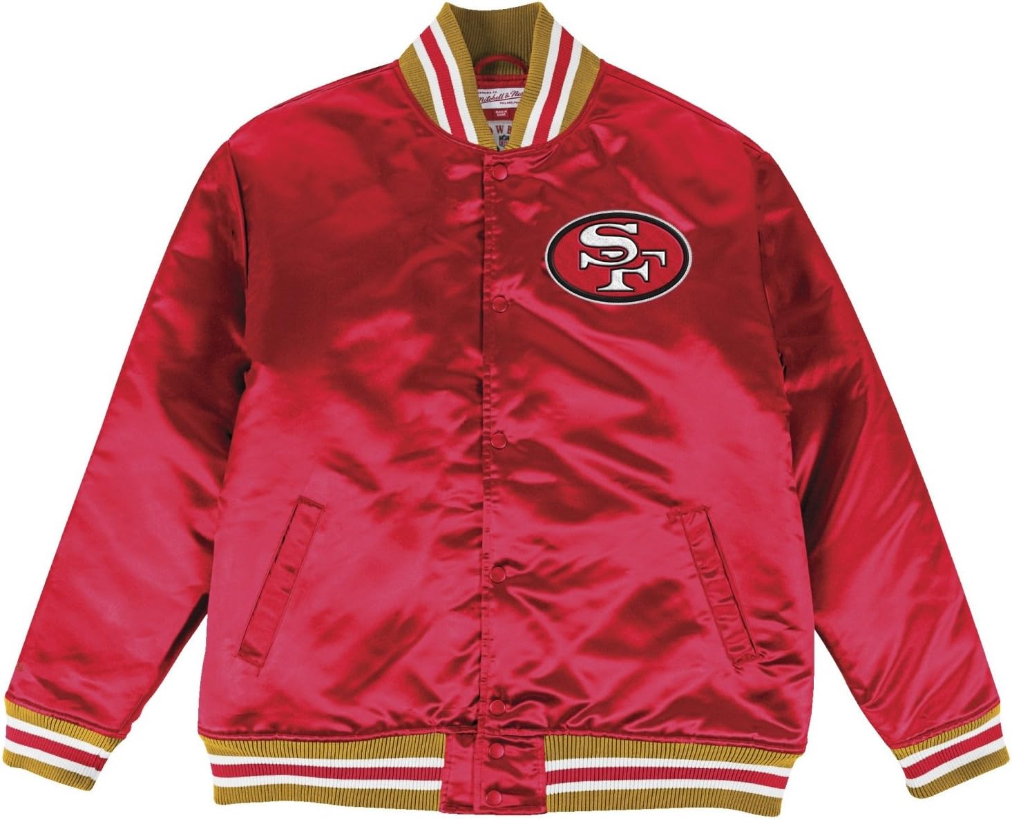 49ers mitchell and ness jacket