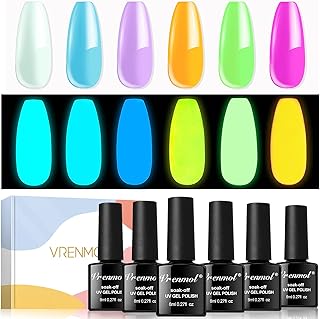 glow in the dark orange nail polish