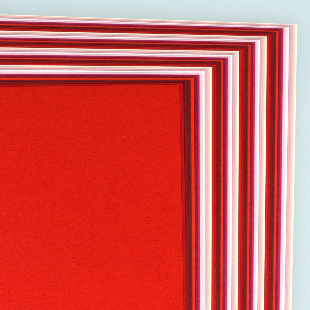 Tant Reds - 6 in (15 cm) 12 colors - 48 sheets by Toyo