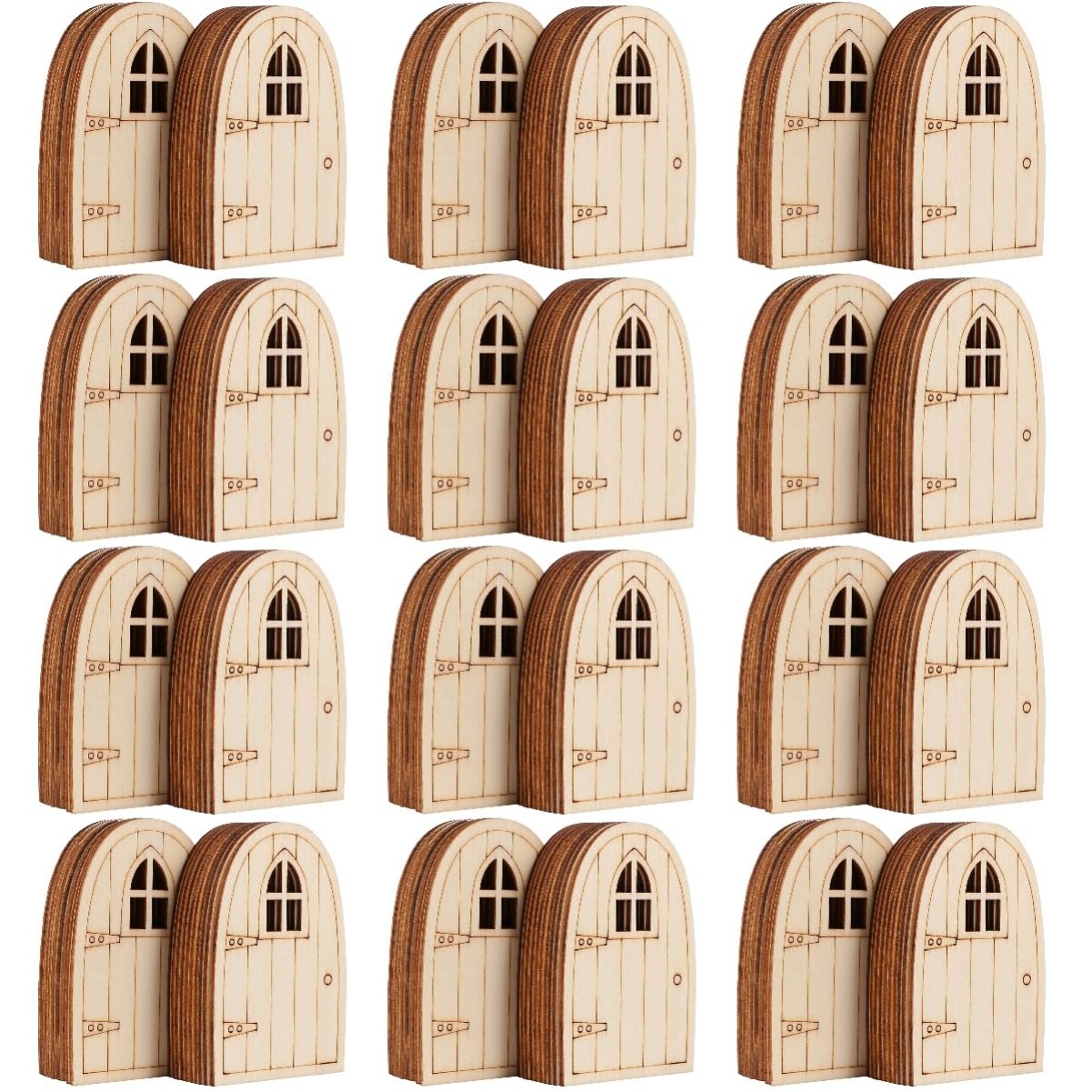Portes de fées miniatures Toddmomy décoration jardin extérieur et intérieur en lot de 240