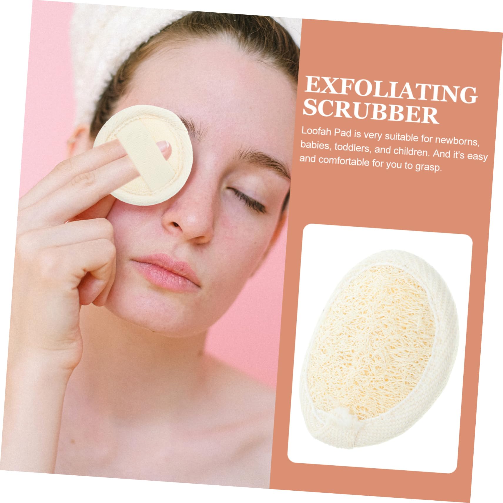 18piezas Limpiador Facial De Lufa Esponjas Exfoliantes Naturales Esponjas Desmaquillantes Para Limpieza Facial Diaria
