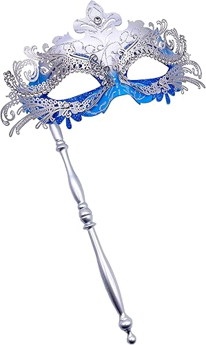 Miniatura 12 de Máscara veneciana para mujeres y hombres, para fiesta de disfraces, baile de graduación, Halloween, Mardi Gras