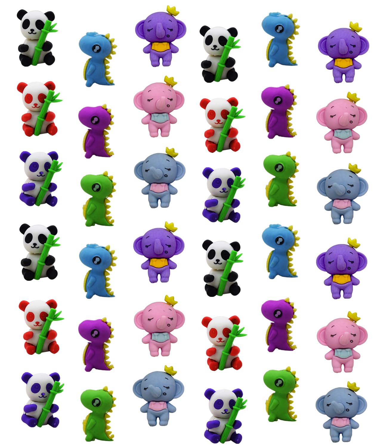 Asera Jungle Theme Animal Erasers for Kids - Kids Birthday Return Gifts Pinata Fillers (36 Pcs) (B0CWR53FHB) Amazon Price History, Amazon Price Tracker