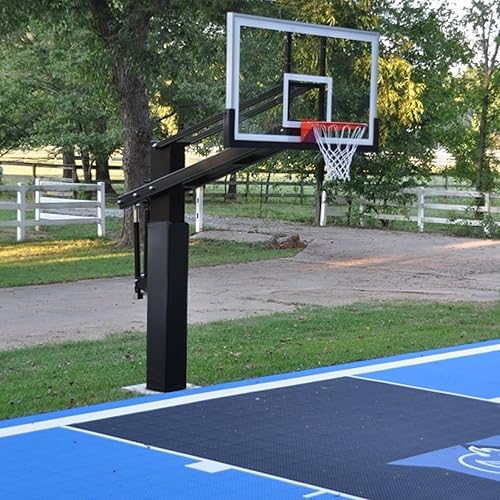 Miniatura 7 de Almohadilla para bastón de baloncesto de 72 pulgadas de alto y 2 y 4 pulgadas de grosor, se adapta a postes de 4 x 4, 5 x 5 pulgadas, 6 x 6