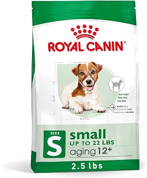 Royal Canin Size Health Nutrition Small Aging 12+ Senior Dry Dog Food, 2.5 lb Bag