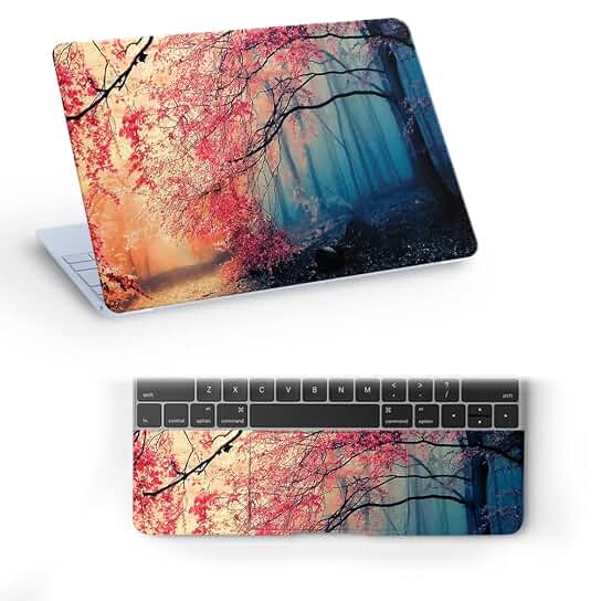 Galaxsia Scenery D16 Top+Wrist Pad Vinyl Laptop Skin/Sticker/Cover for 13 to 13.3 Inches Laptops Laminated-Removable-HD Quality Compatible for Hp-Dell-Sony-Lenovo-Asus etc.(13x9.2 Inches) deal from amazon