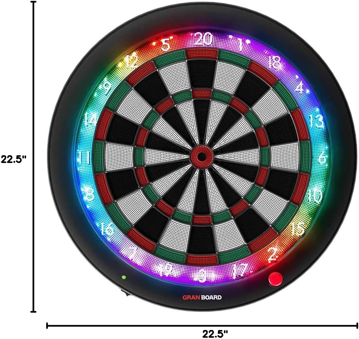 GRANBOARD3s Bluetooth Electronic Dartboard - Green