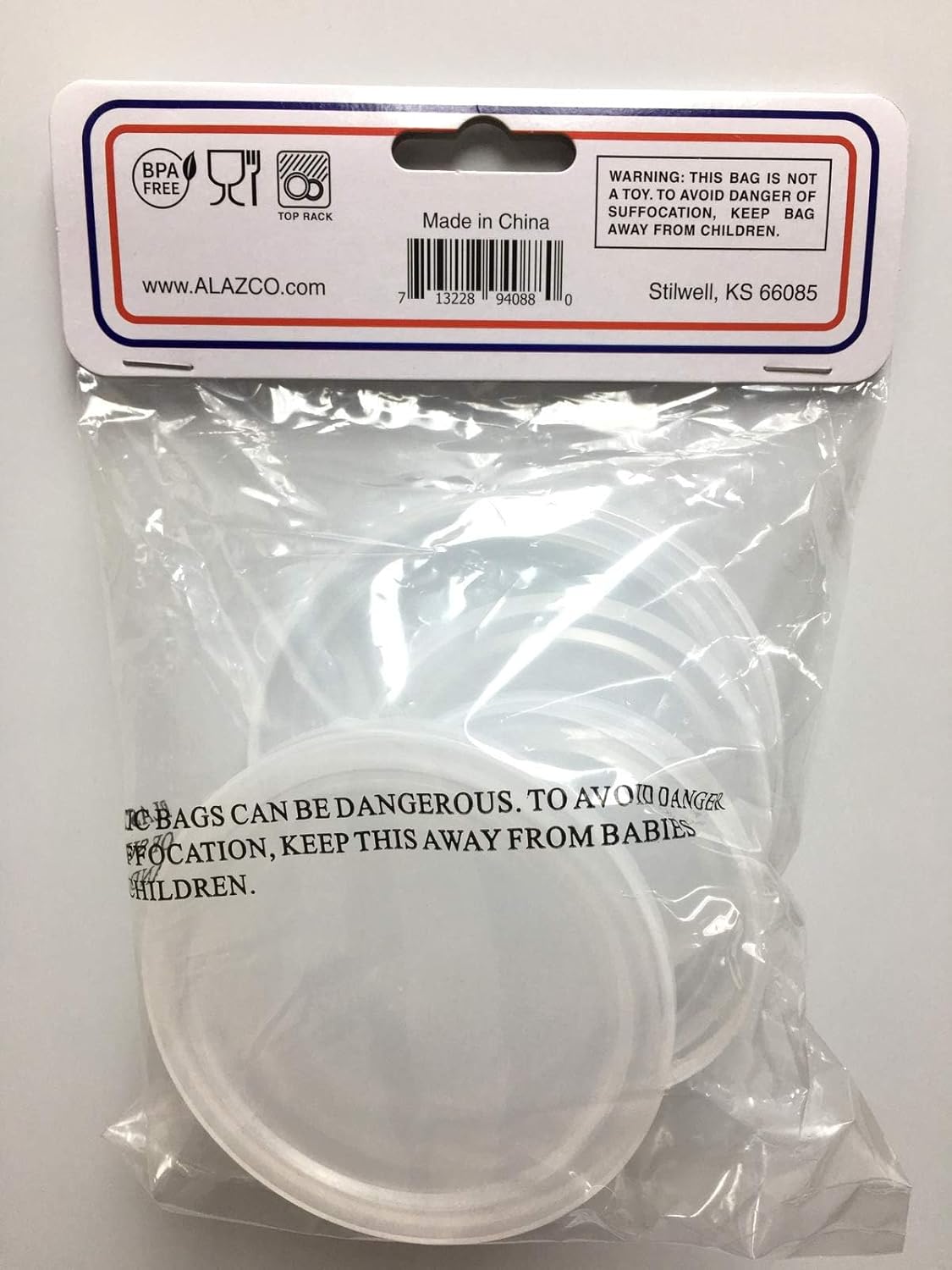 12pc BPA-Free ALAZCO Can Covers - 2 Large 2 Medium 8 small Plastic Tight Seal Lids For Canned Goods or Pet Dog Cat Food Food Saver Reusable - Image 9