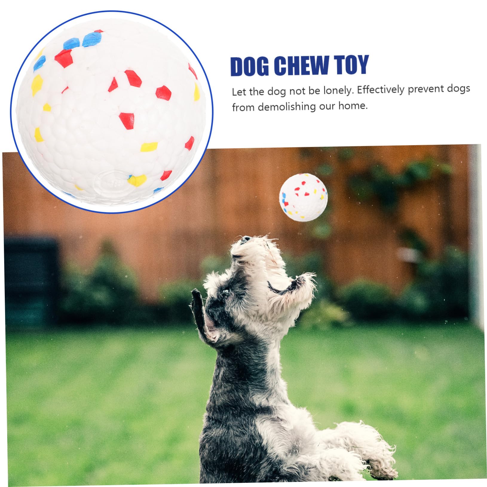 Kisangel 5stücke Bissfester Interaktiver Spielball Für Hunde Elastisches Kauspielzeug Für Welpen Zum Spielen Und Reduzieren Von Langeweile Leicht Und Schwimmfähig Für Kleine Und