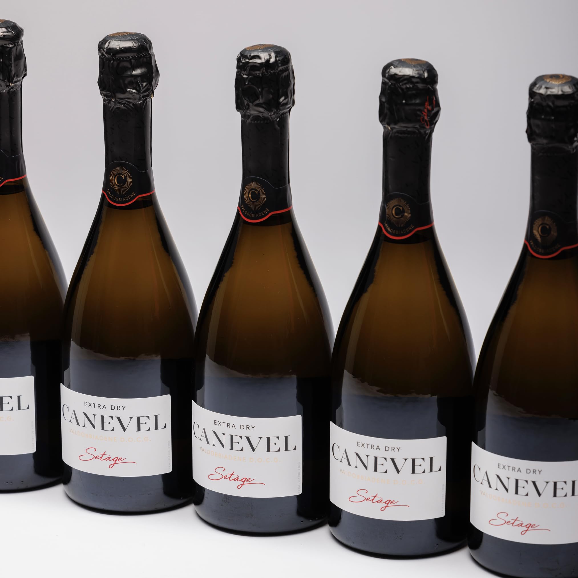 CANEVEL "SETÀGE EXTRA DRY" 2024 | Valdobbiadene Prosecco Superiore DOCG | 6x750 ml | Confezione 6 bottiglie