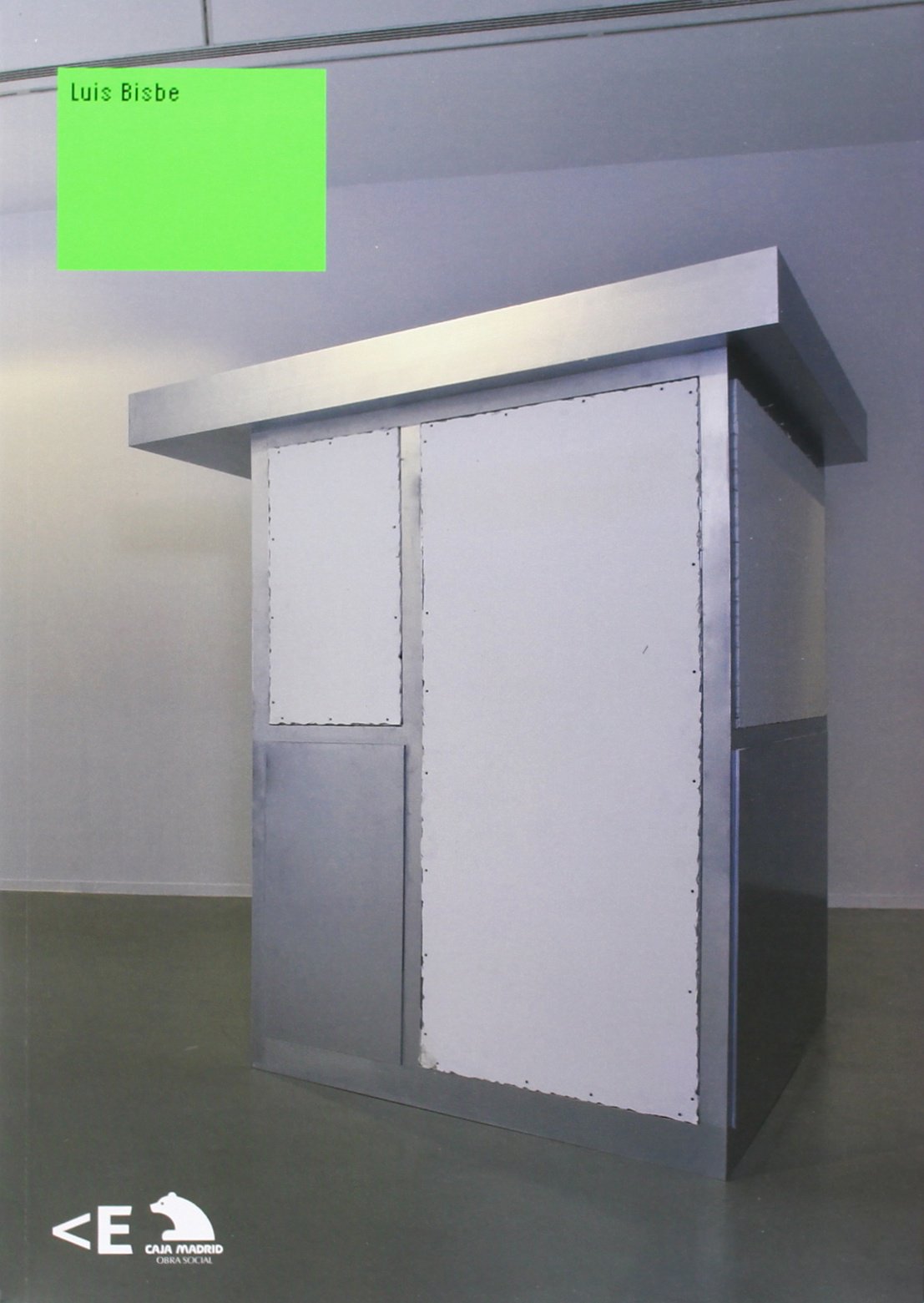 Luis Bisbe sculpture en bois et métal pour décoration murale d'architecte
